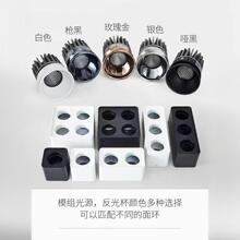 厂家批发卡资明装筒灯外壳 免开孔LED神话明装射灯套件 无主灯壳