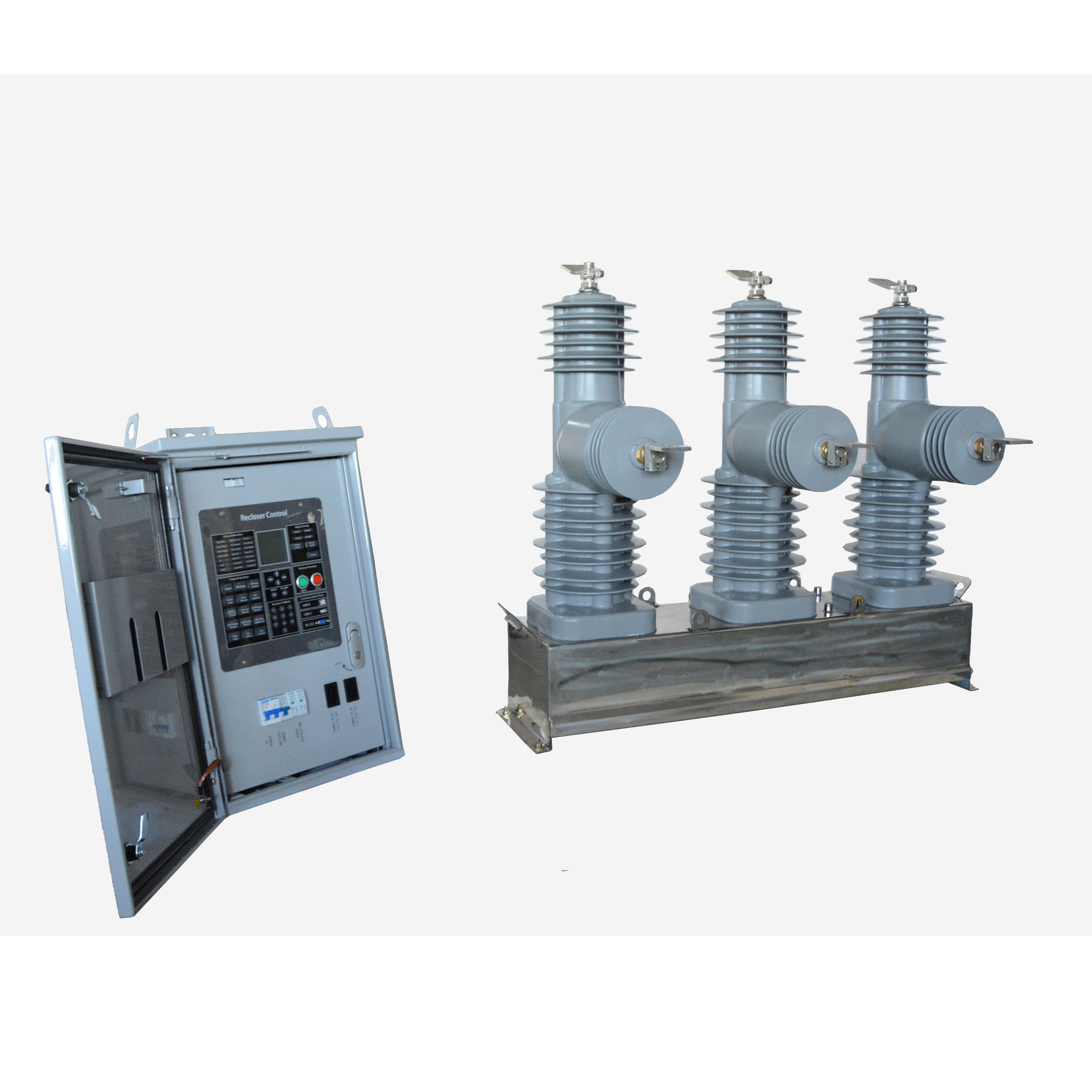 跨境24KV杆上高压断路器户外自动重合闸带FTU控制器AUTO Recloser