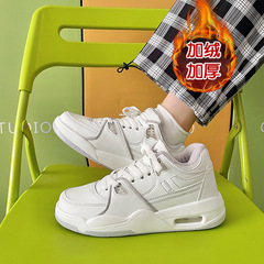 原宿bf港風氣墊休閒鞋男棉鞋ins厚底老爹鞋ulzzang百搭加絨運動鞋