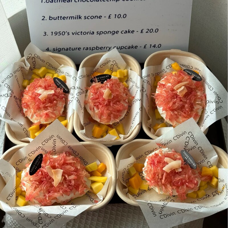 Trendy Solid Mango Sticky Rice Yogurt Packaging Box Cold Brew Yogurt Fruit Bowl Takeaway Box Trendy Solid Mango Sticky Rice Yogurt Packaging Box Cold Brew Yogurt Fruit Bowl Takeaway Box