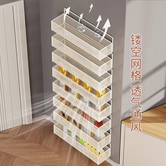 调料置物架厨房墙上免打孔壁挂式多功能调味料收纳架子门后架多层