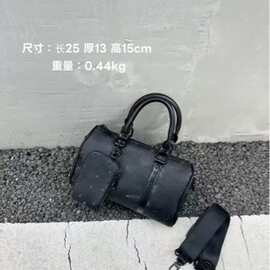 跨境外贸2025春夏新款爆款L旅行包百搭波士顿单肩手提代发