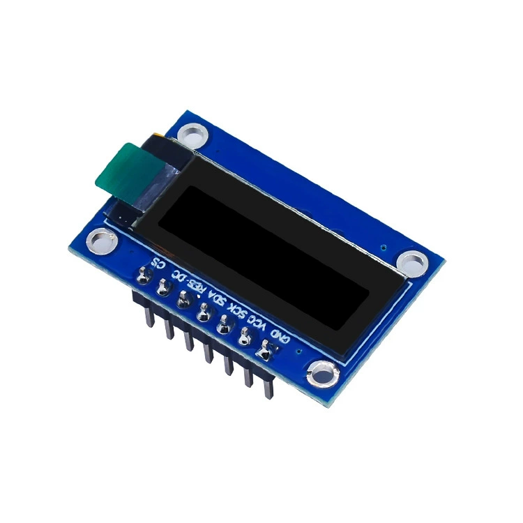 Белый и синий OLED экран 0.91 дюйма OLED LCD экран 128*32 модуль дисплея SSD1306/SPI LCD
