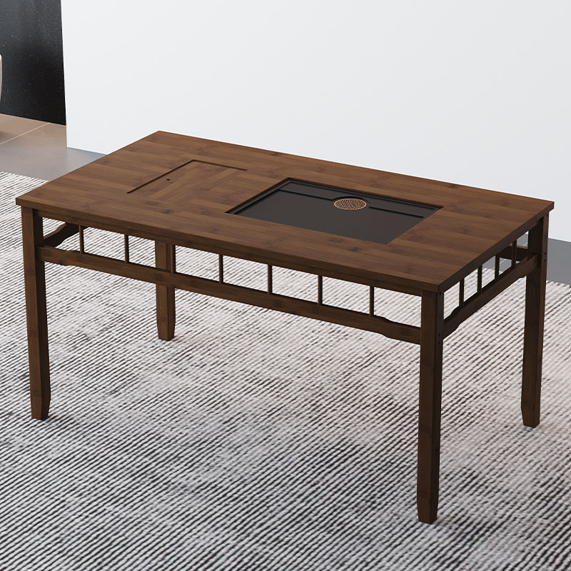 新款新中式茶桌椅组合禅意茶室阳台家用茶台户外功夫茶几喝茶茶桌