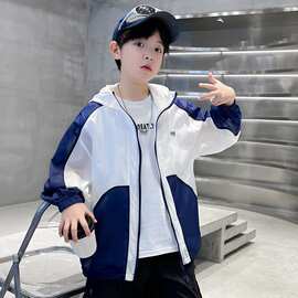 冰丝男童防晒夏季夏装新款儿童空调2026中大薄款外套轻薄衣服衫潮