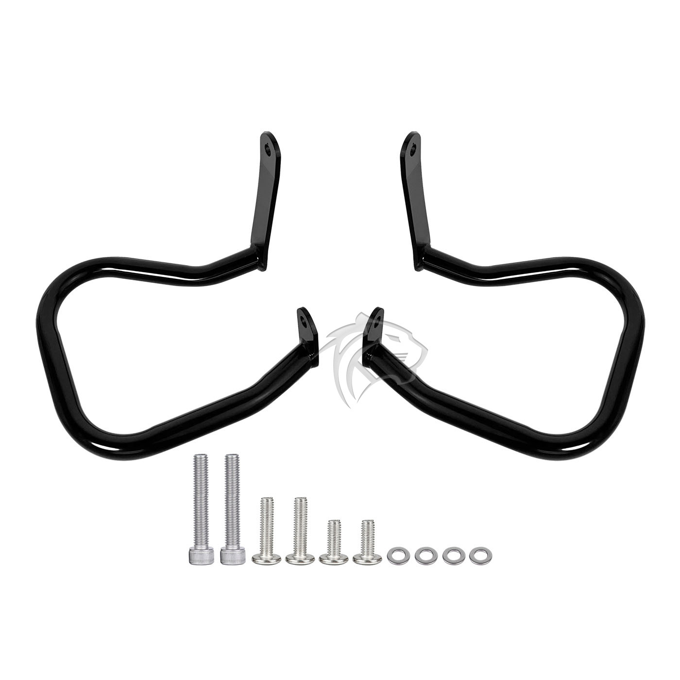Suitable for Harley Road King St Modified Side Box Bumper, Road King S St Glide Rear Bumper Protection Bar, Anti-Fall Bar