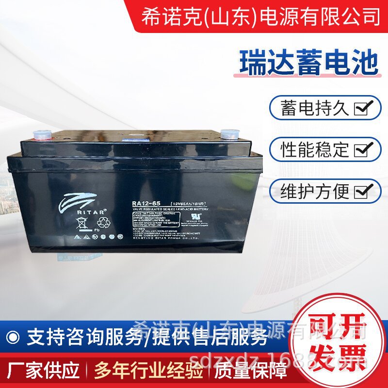 瑞达蓄电池RA12-100免维护12V100AH免维护蓄电池UPS/EPS直流屏