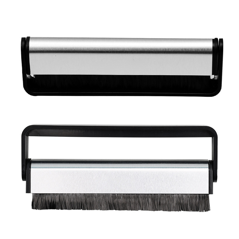 Cepillo de Suspensión de Fibra de Carbono Antiestático KCL-1906, Cepillo para Discos de Vinilo, Cepillo de Limpieza para Discos de Vinilo