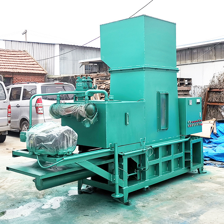 青储秸秆饲料打包机红薯秧套袋艾叶玉米麦草压块机全自动打包