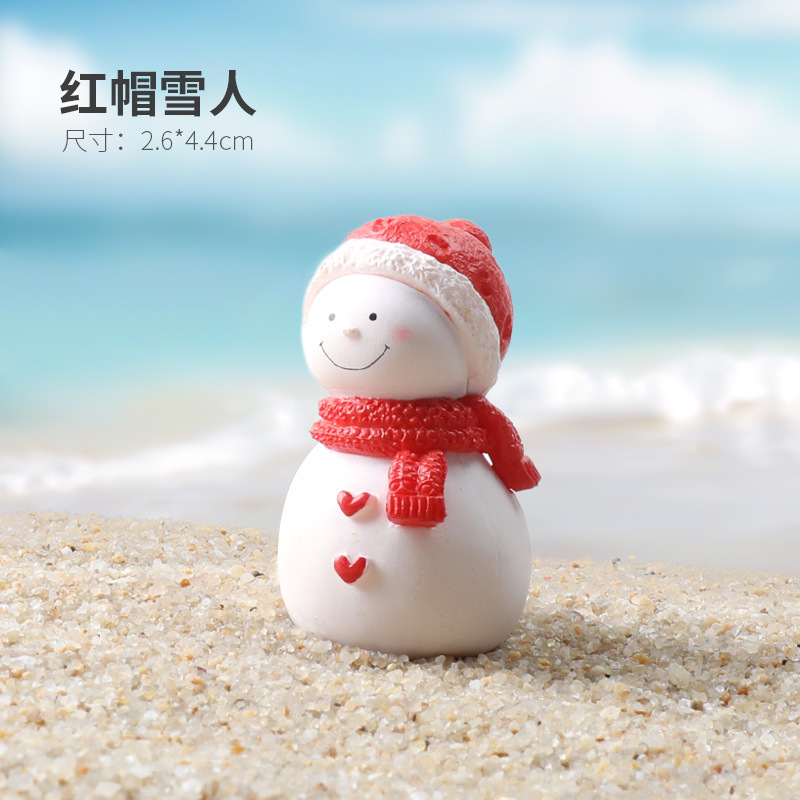 Pecera Micropaisaje Simulación de paisajismo Dibujos animados Paquete de coral Coconut Beach Montaña Esquivar Decoración de la casa