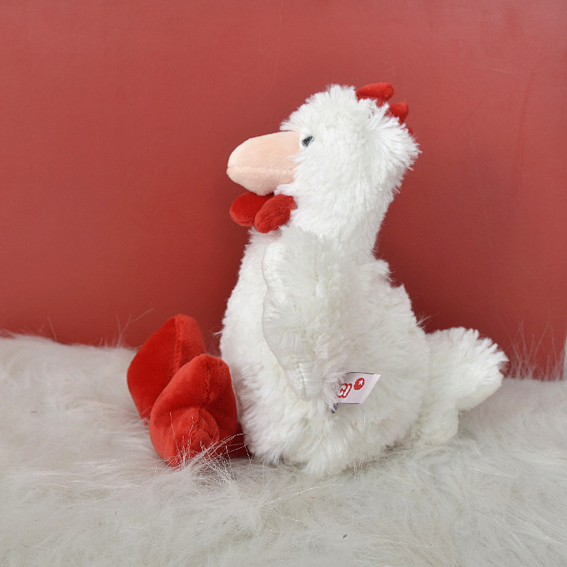 Feo lindo muñeca de pollo de peluche de juguete muñeca de pato pequeño pollo amarillo muñeca de trapo para niños Regalo de Cumpleaños Comercio exterior al por mayor