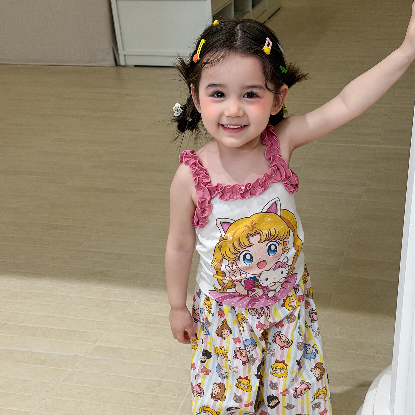 Ropa infantil de caña de pera chaleco de cabina de verano delgado 2026 ropa infantil casual clase A chaqueta de bebé sin mangas