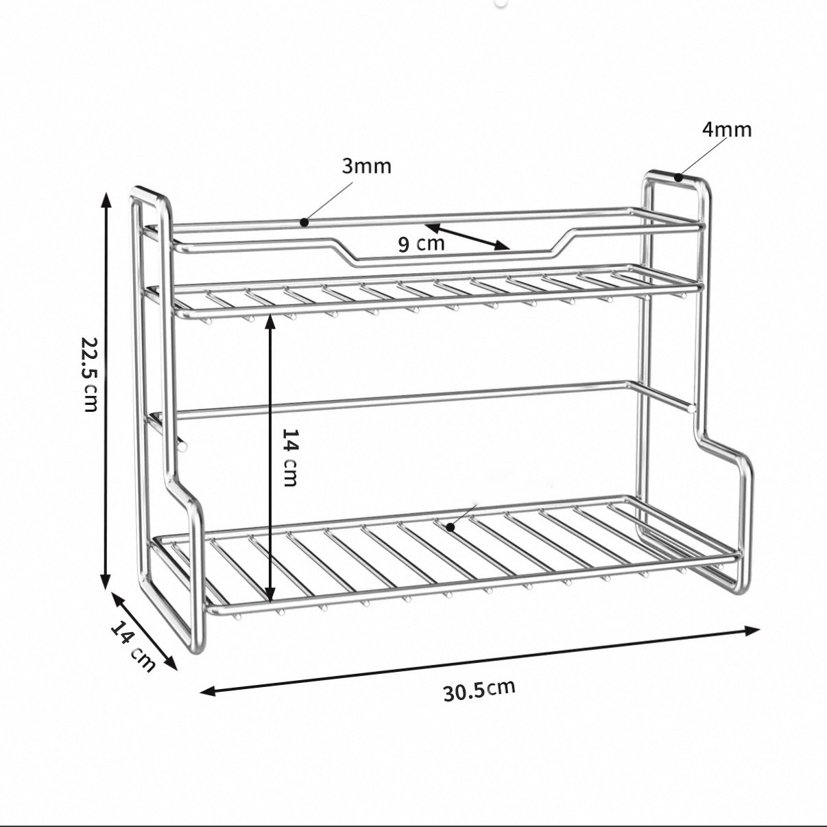 Ladder shelf-large size