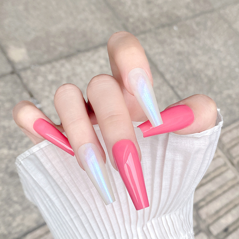 2021 new nails super long ballet manicur...