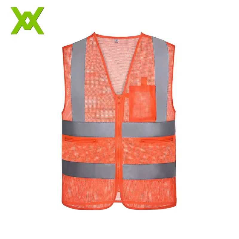 Yongkang Wanxiao Южная Корея Сумка для горячего копания Сетчатый дышащий светоотражающий защитный жилет Светоотражающая одежда