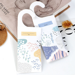 Creative hook Drawer Wardrobe sachet bedroom moisture-proof deodorant sachet spice wholesale paper bag car sachet pendant