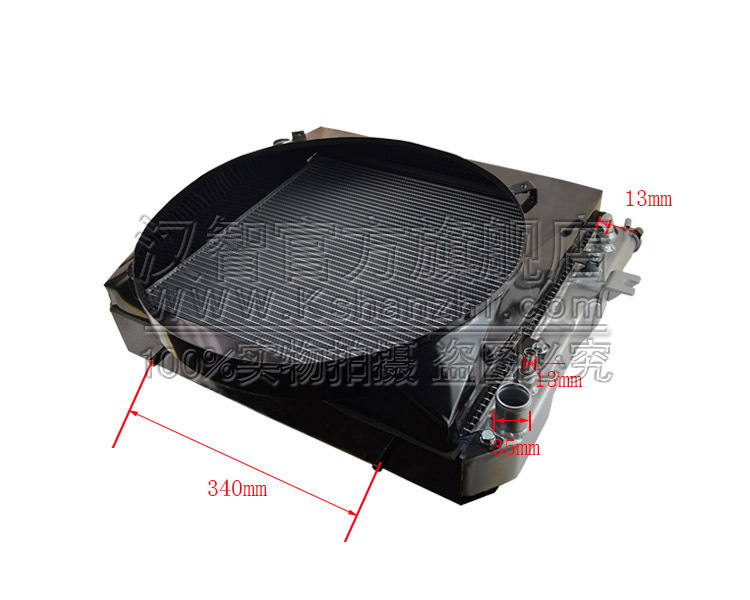 Tanque de agua de la carretilla elevadora 12181000102 para el motor Yanma Linde 1218 accesorios de la carretilla elevadora radiador de refrigeración