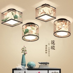 2023年新火鍋店吊燈客廳麵館吧檯飯店餐廳鐵藝裝飾過道古風陽檯燈