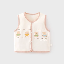 连身衣、爬服;童保暖上装;童马甲