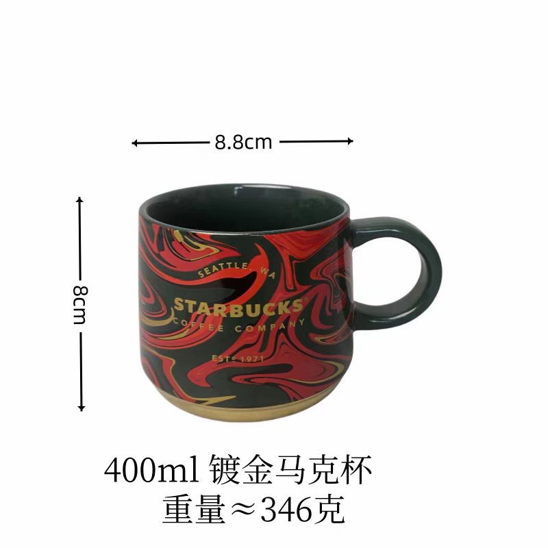 Taza de cerámica de alta calidad multicolor multi-estilo colección de taza de agua de cerámica doméstica de alta calidad lindas tazas de cerámica multicolor