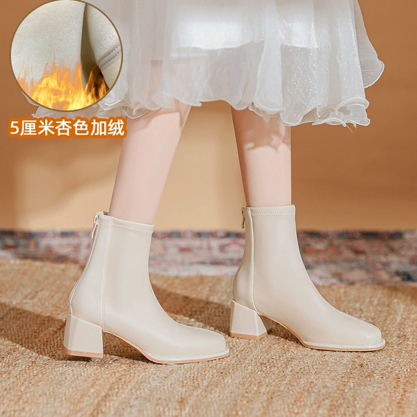 Rice velvet model [5 cm heel height]