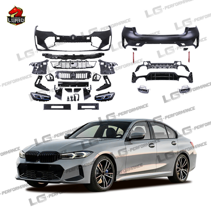 Suitable for BMW Body Kit Bumper for BMW 3 Series G20 to New G20Lci MT (Big Surrounded) - default
