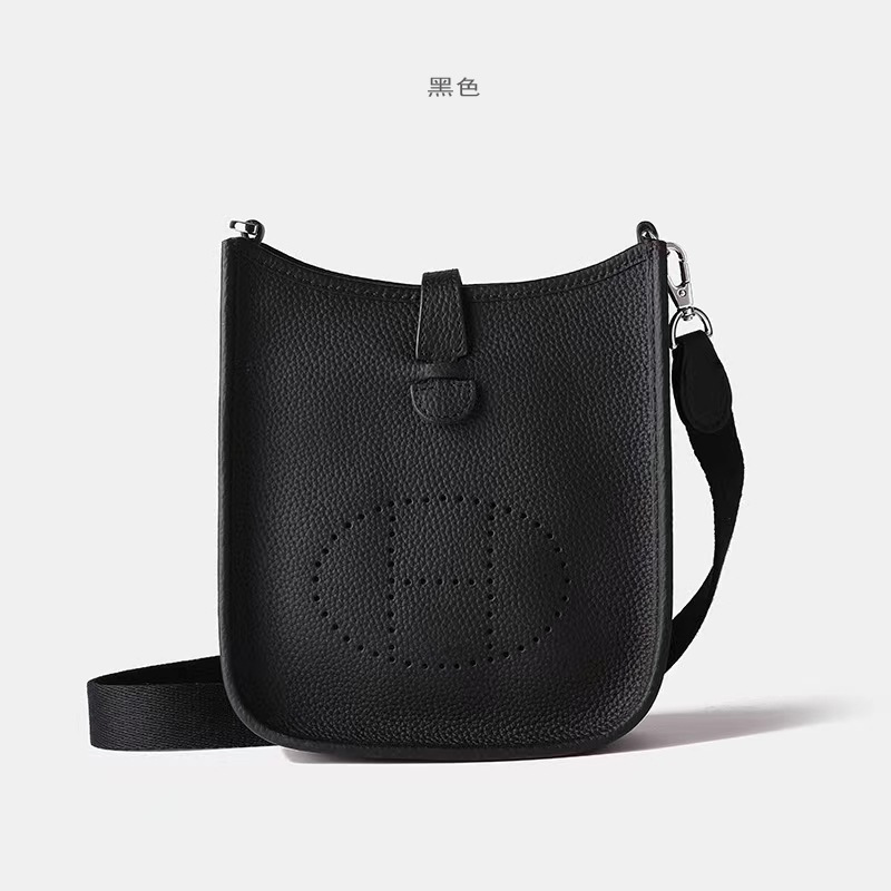 高級第一層牛革メッセンジャーバッグエブリンレディースバッグクリエイティブ中空クラフトH文字ファッションパーソナライズショルダーバッグ|undefined
