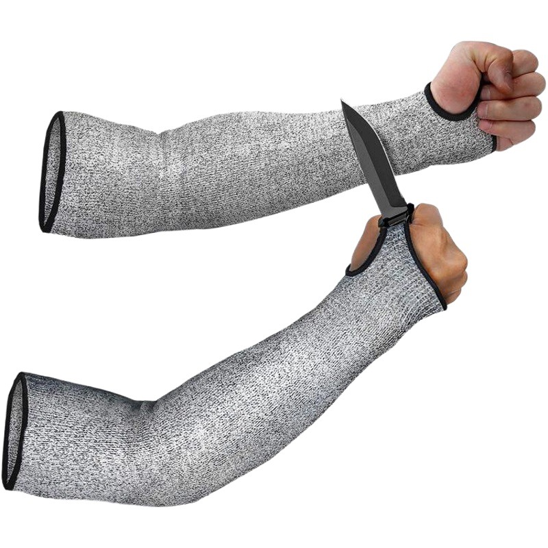 Fábrica en stock Nivel 3 Nivel 5 anti-corte brazo protección manga HPPE anti-corte anti-arañazos protección del cuerpo