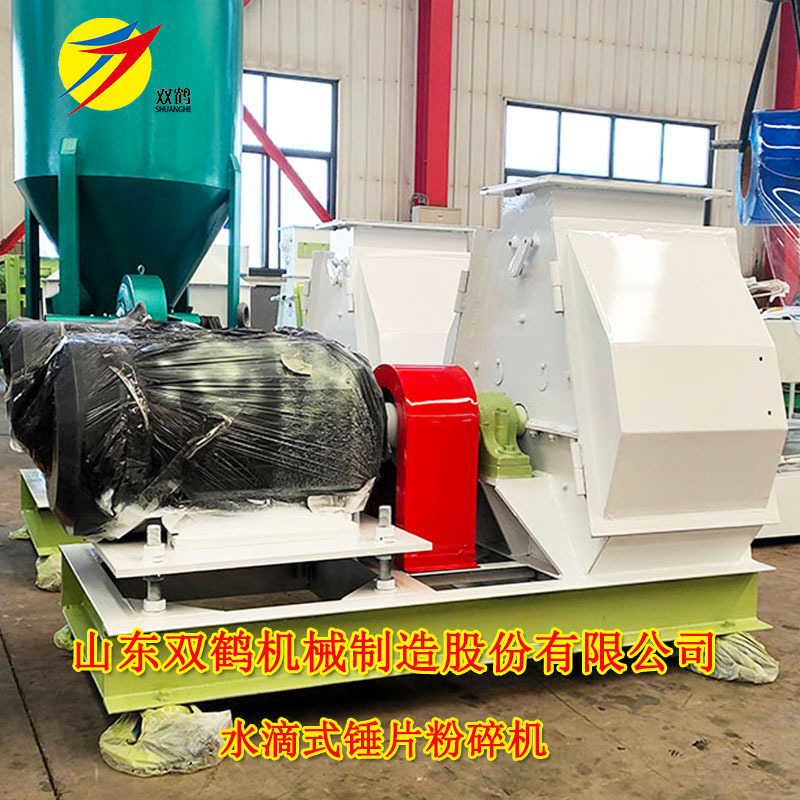 沙克龙除尘成套水滴粉碎机 玉米芯粉碎机成套机组碳钢材质价格