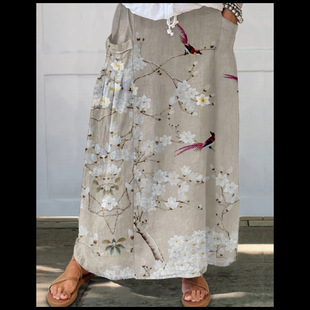 �W������վ����ȹ�пڴ� ɫ���r��3Dӡ��6Ů�b���L�����ȹ