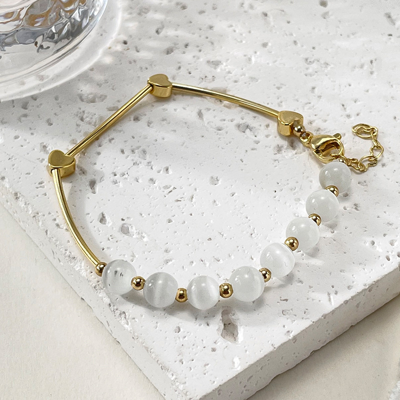 Fashion Heart Shape Copper Bracelets 1 Piece