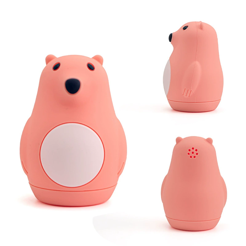 Собака медведь силиконовая игрушка Детская ванная может посыпать водой детскую ванну игрушка силиконовый материал анти-падение водная игрушка