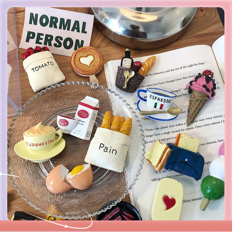 ➺ Message Breakfast Mobile Phone Bread Stickers High-Value Food Personalized Three-Dimensional Food Wholesale Stickers Magnetic Accessories Refrigerator ➺ Message Breakfast Mobile Phone Bread Stickers High-Value Food Personalized Three-Dimensional Food Wholesale Stickers Magnetic Accessories Refrigerator
