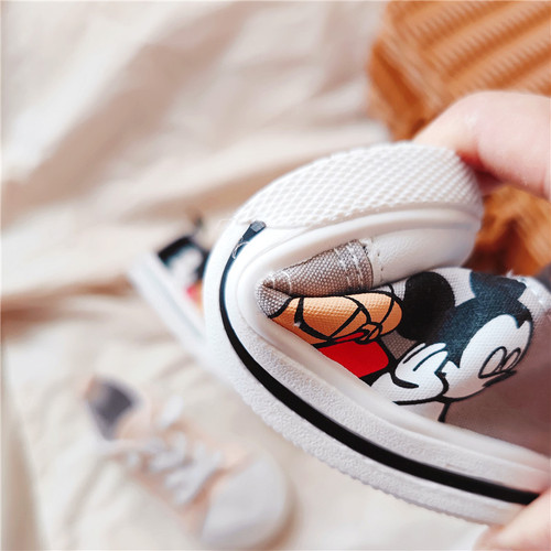 Island International Trade: Sidie Cartoon Kids' Canvas Shoes, Slip-On Lazy Style, Toddler Learning-to-Walk Sneakers—Unisex Design