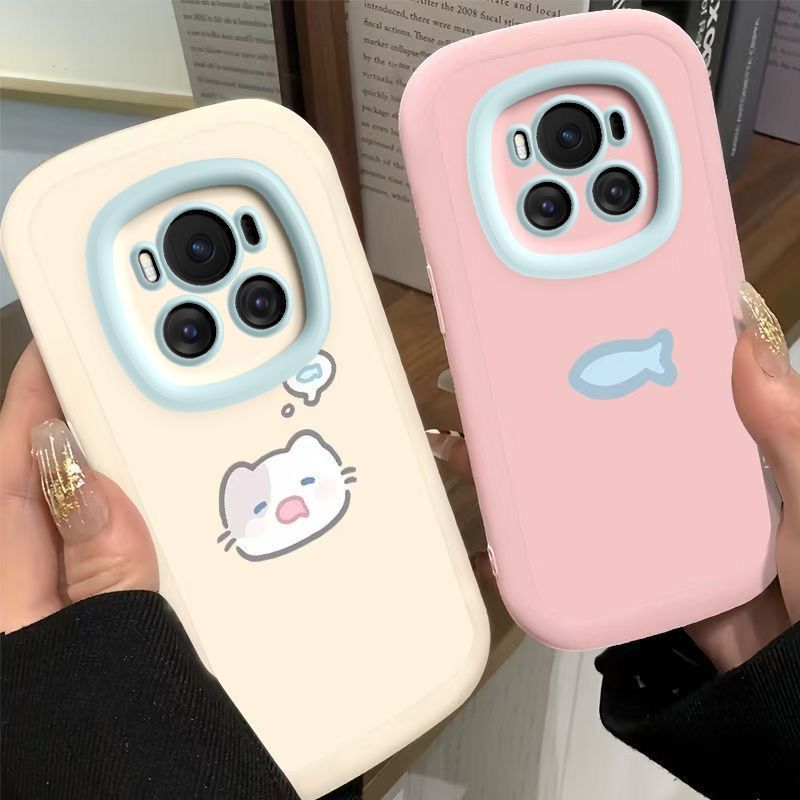 3c Suitable For Phone Full Coverage Anti-drop Xiaomi 15 Pro New Simple Cartoon Silicone Soft Case_voghion.com