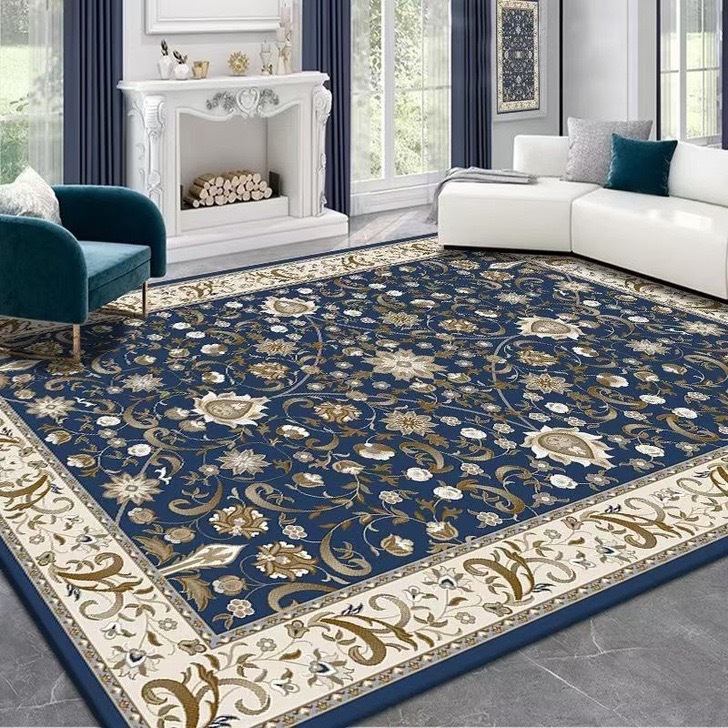 Transfronterizo de estilo bohemio marroquí lavable alfombra máquina lavable patrón tribal alfombra plegable