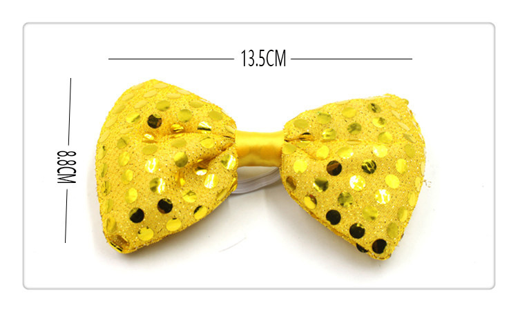 노란색 나비넥타이(색광)