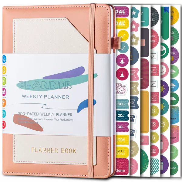 Pocket Planning Book-Pink (including 6 plans stickers)