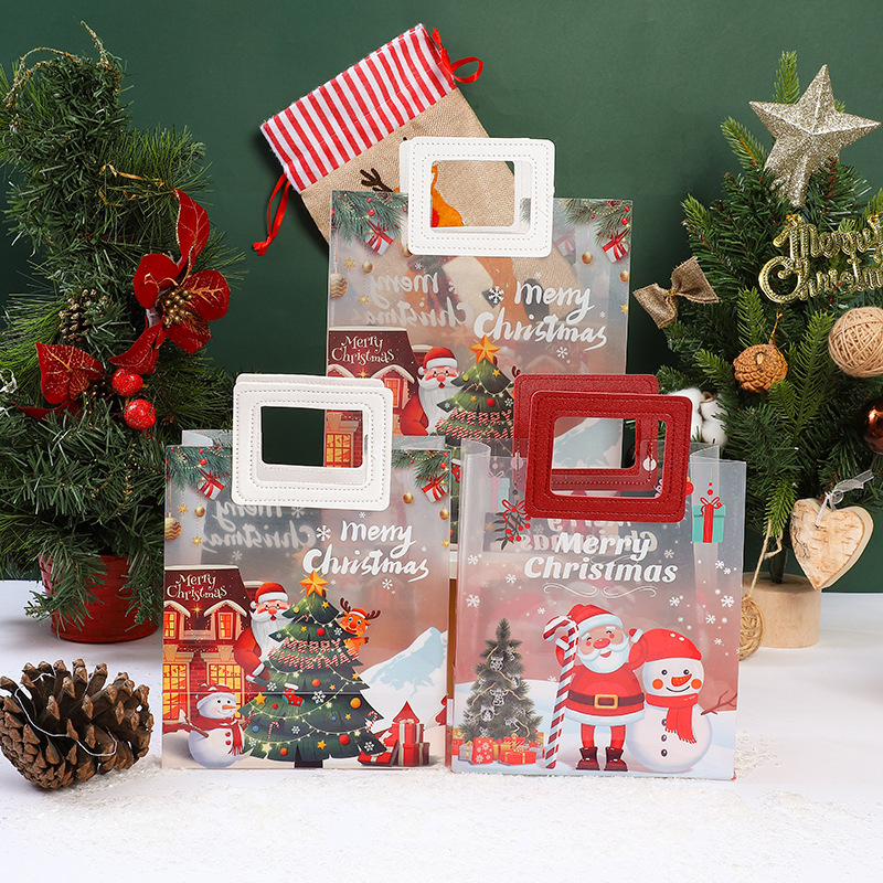 新しいクリスマスの贈り物のギフトバッグ高級感クリスマスの小さな贈り物の包装クリスマスイブの贈り物のリンゴの包装箱|undefined
