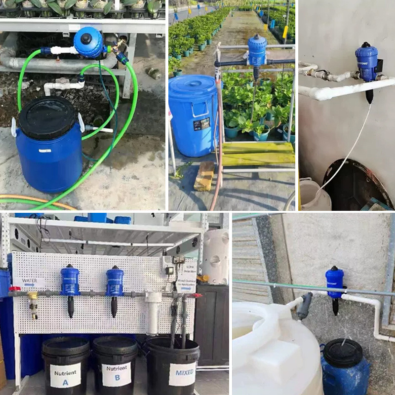 Jiayitong Dispositivo de dosificación granja de dosificación automática de riego fertilización línea de agua dilución bomba cerdo bomba proporcional Dispositivo de dosificación