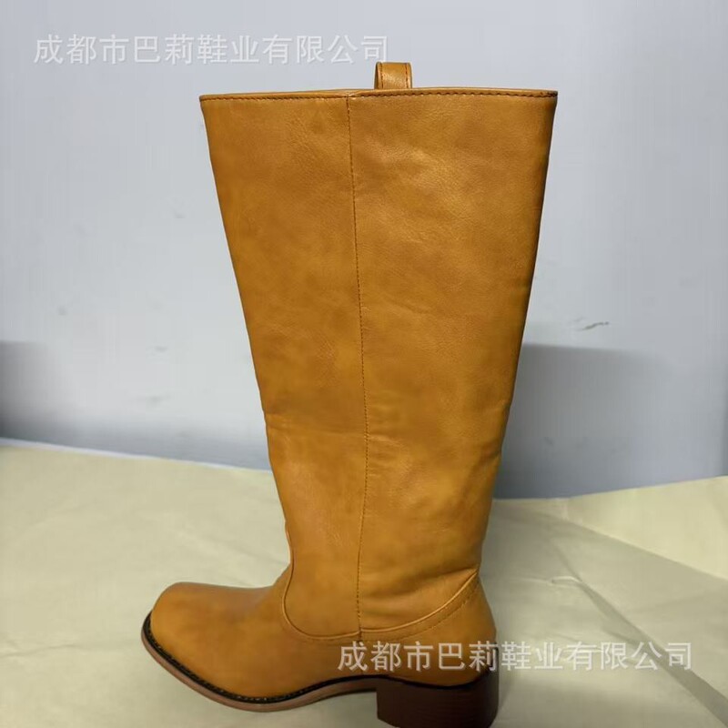 冬季新款外贸款女鞋欧美长靴40-43大码女鞋子跨境新款靴子|undefined