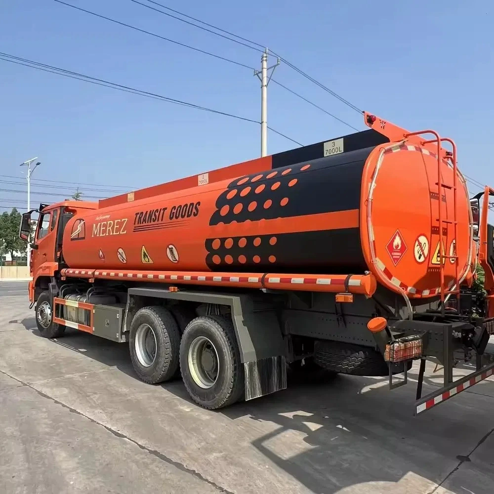 SINOTRUK Howo задняя двухосная 25 кубических цистерна для масла 6*4 бензовоз для перевозки средней бензин и дизель