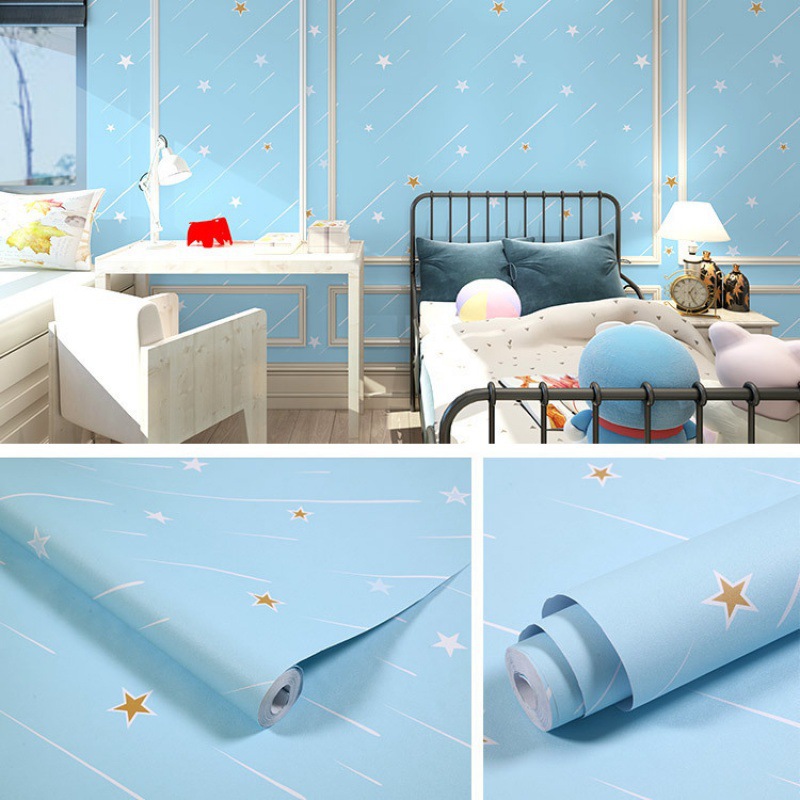 뜨거운 판매 히트작 푸른 별이 빛나는 하늘