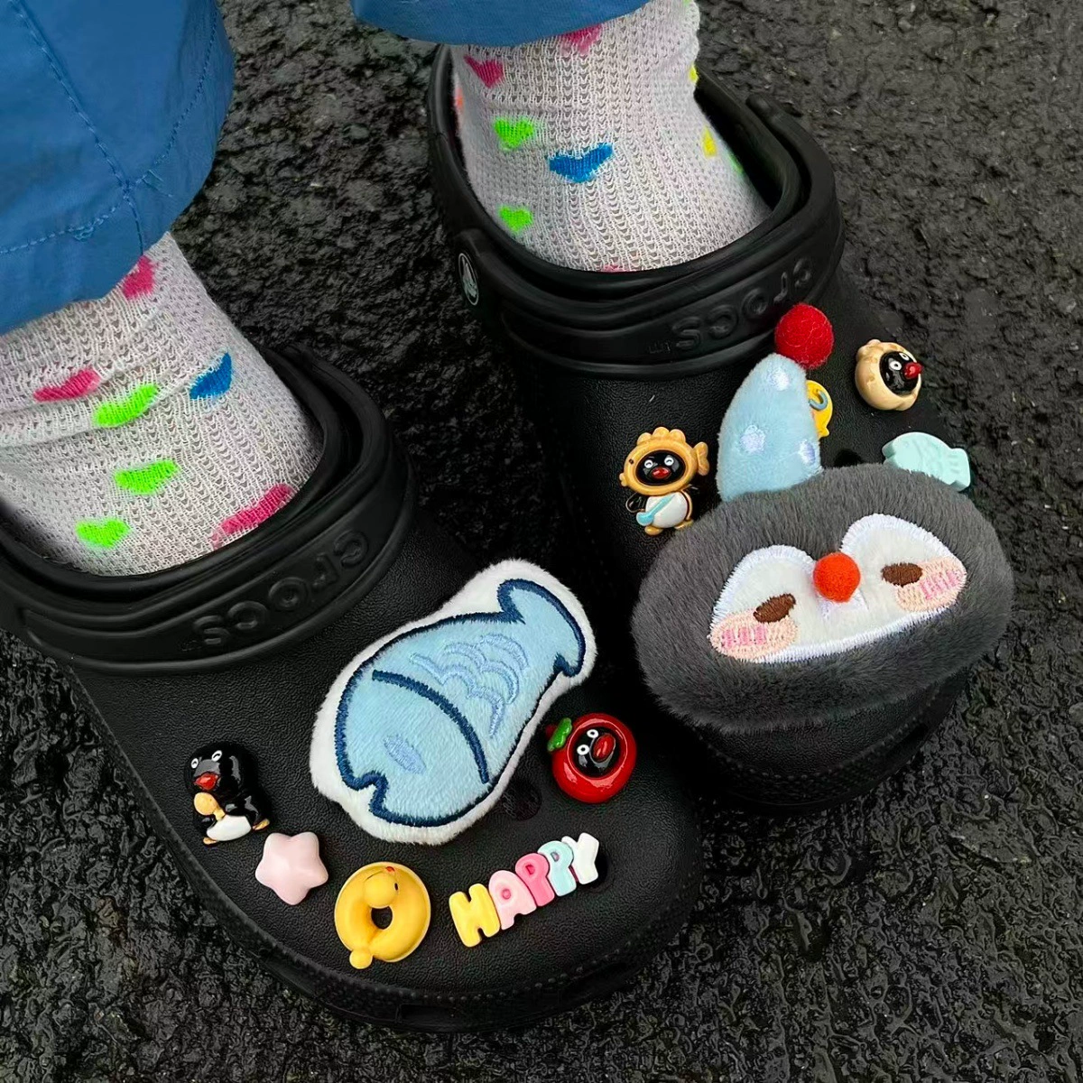 Кроксы, аксессуар, милые обувные пряжки, DIY