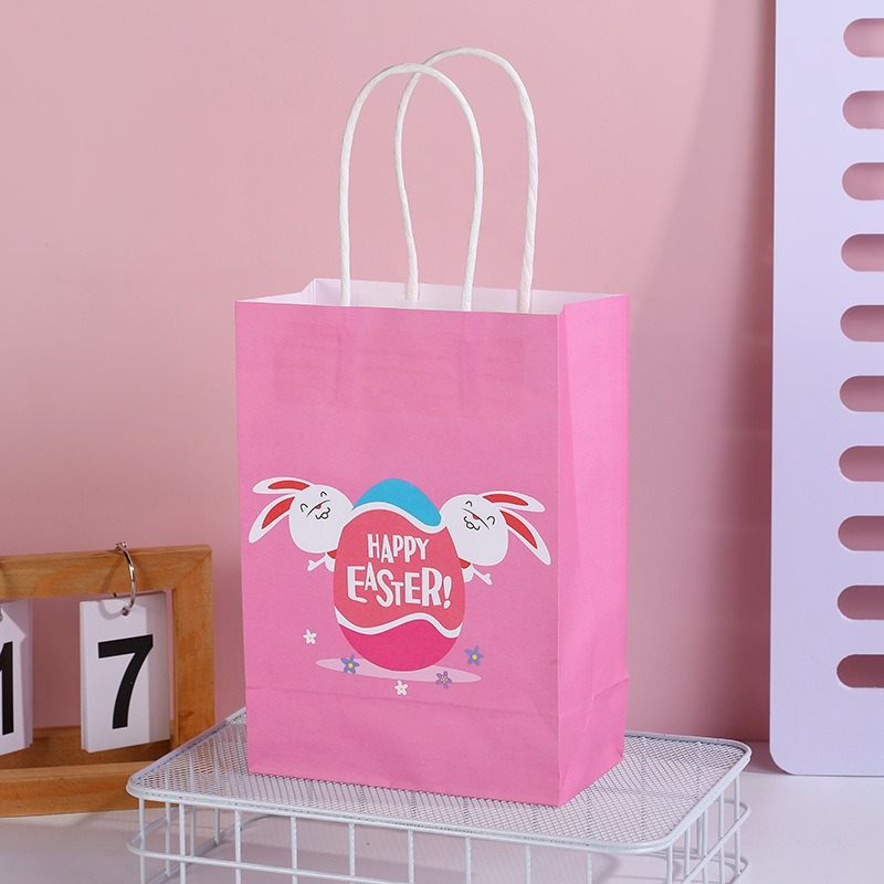 Bolsas de regalo de cumpleaños, bolsas de cartón cartón, bolsas de embalaje para llevar, bolsas de embalaje de regalo de fiesta para niños, bolsas de mano