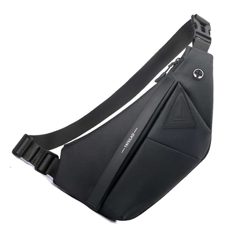 Underarm men's foreskin backpack, commuting one shoulder splash proof crossbody bag, cycling backpack, chest bag_voghion.com