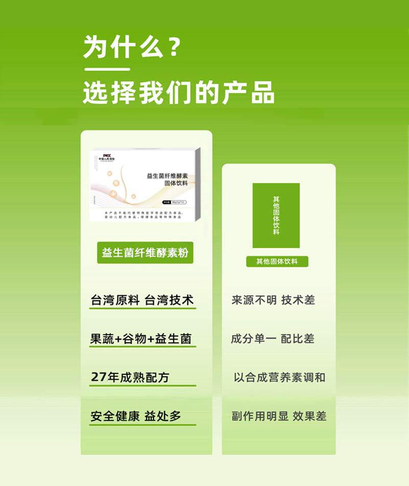 Grain & Fruit Enzyme Powder with Probiotics — Taiwanese-Style Solid Drink Mix, 50g key features