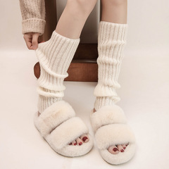 保暖堆堆日系中筒小腿針織jk襪亞文化襪套腿y2k襪室內防曬顯瘦套