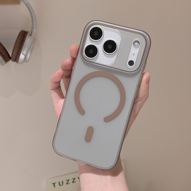 适用iPhone17promax磁吸手机壳肤感磨砂15苹果16防摔超薄保护套14|undefined