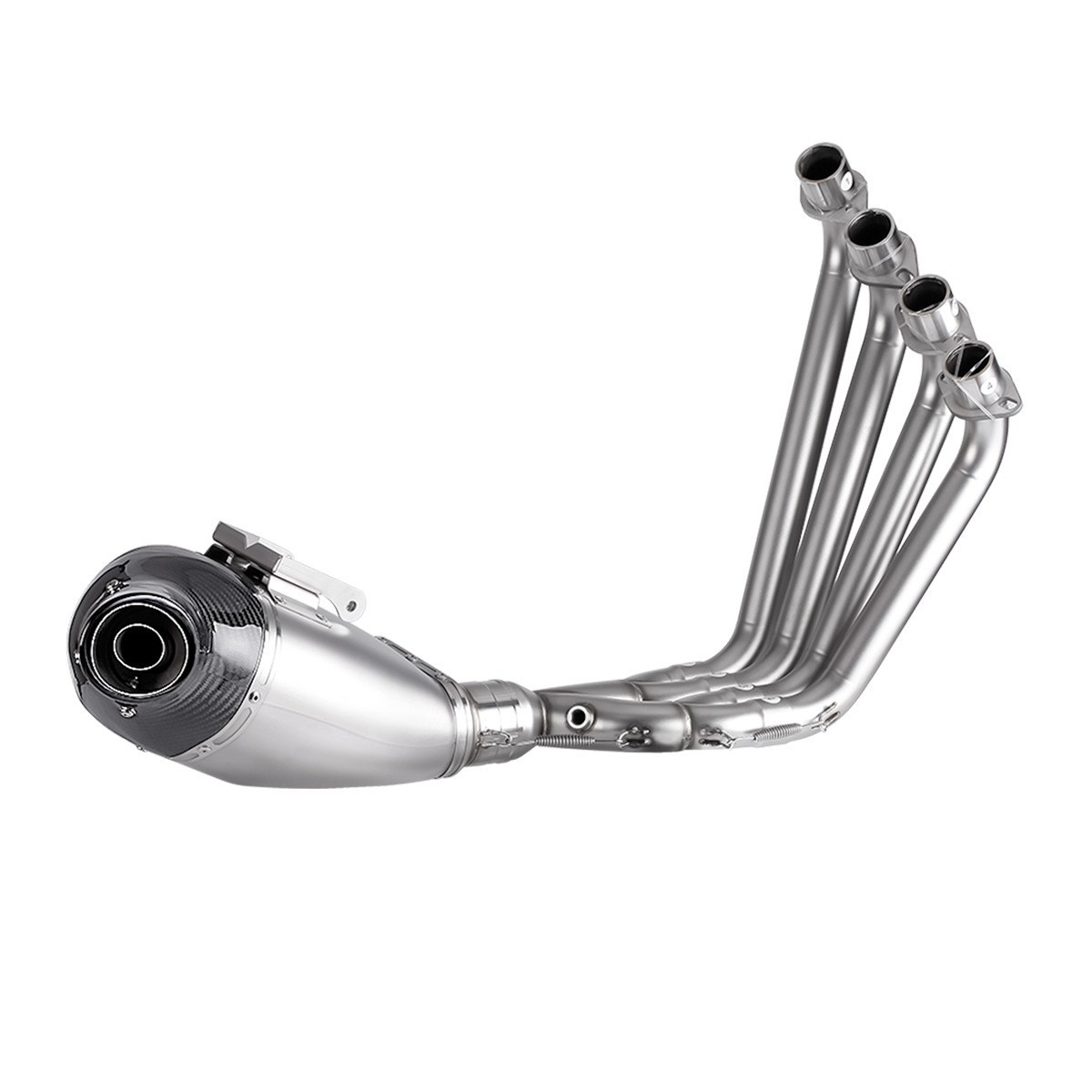 Adecuado para Honda CB 650r modificado delantero/tubo de escape completo Acero inoxidable escape 19-22